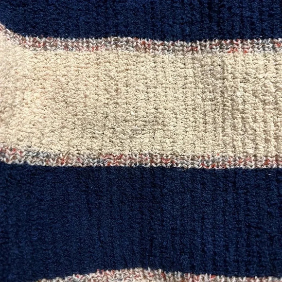 Madewell Striped Lakeville Pullover Sweater in Bone, Size S - Picture 13 of 14